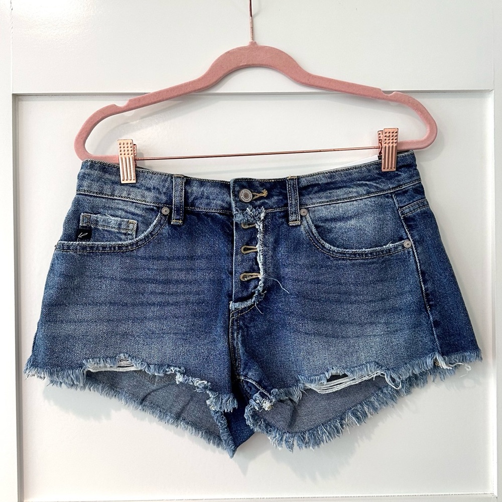 NWT Distressed Jean Shorts